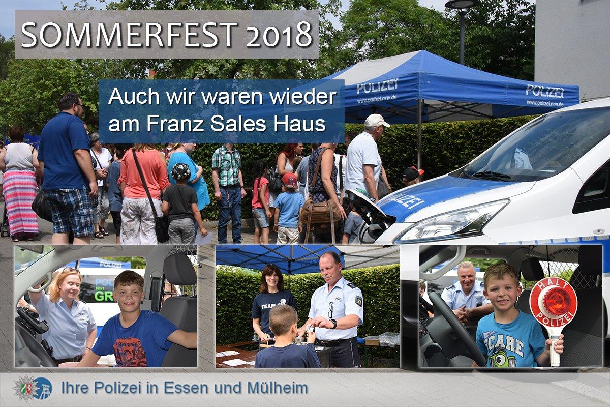 Sommerfest Franz Sales Haus 2018 Essen