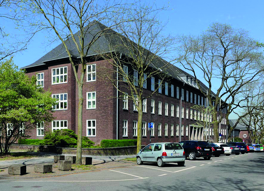 Gebäude der Polizeiwache in Mülheim an der Ruhr