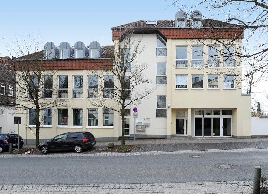 Gebäude der Polizeiwache in Essen Kettwig