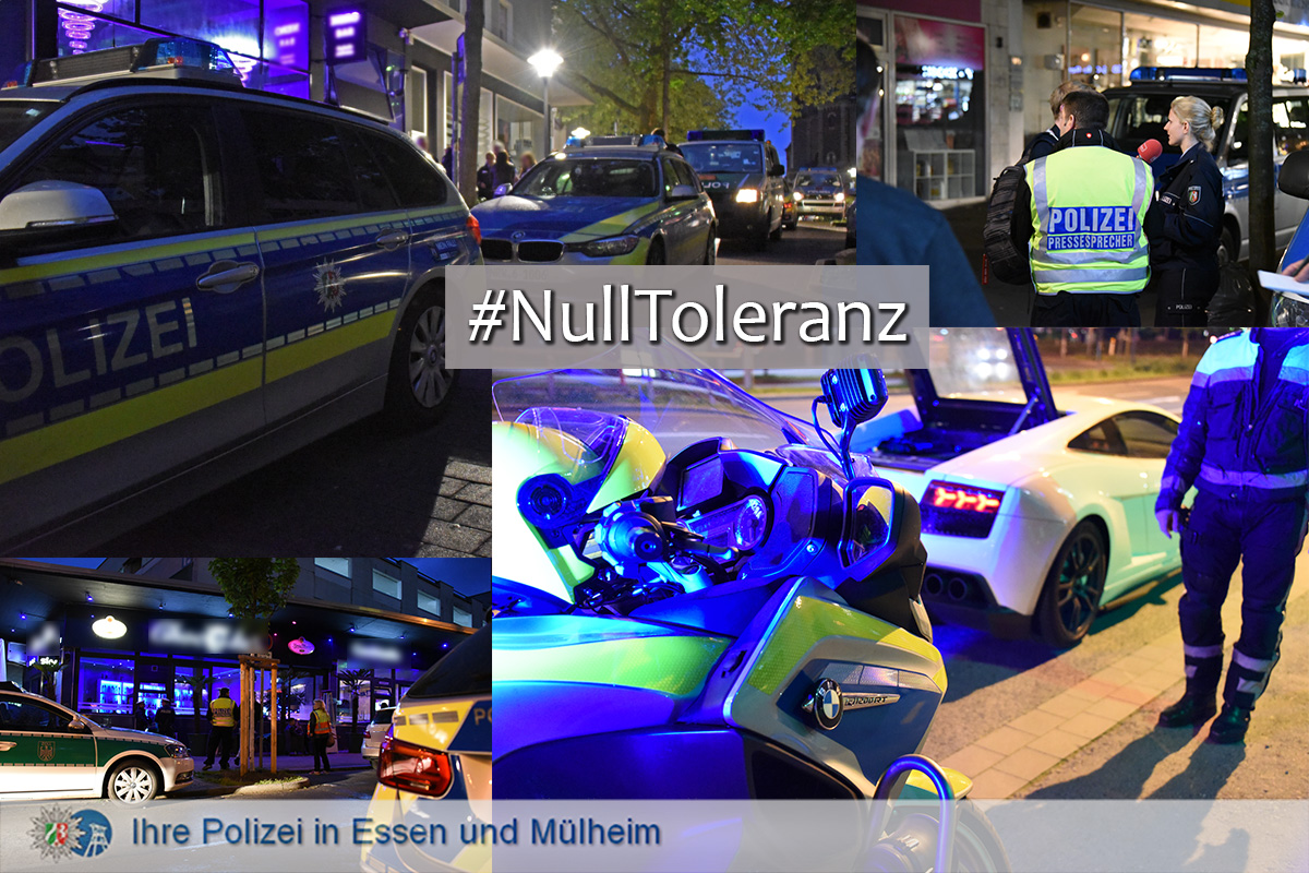 Einsatz nördl. Innenstadt - Kontrollen durch Polizei