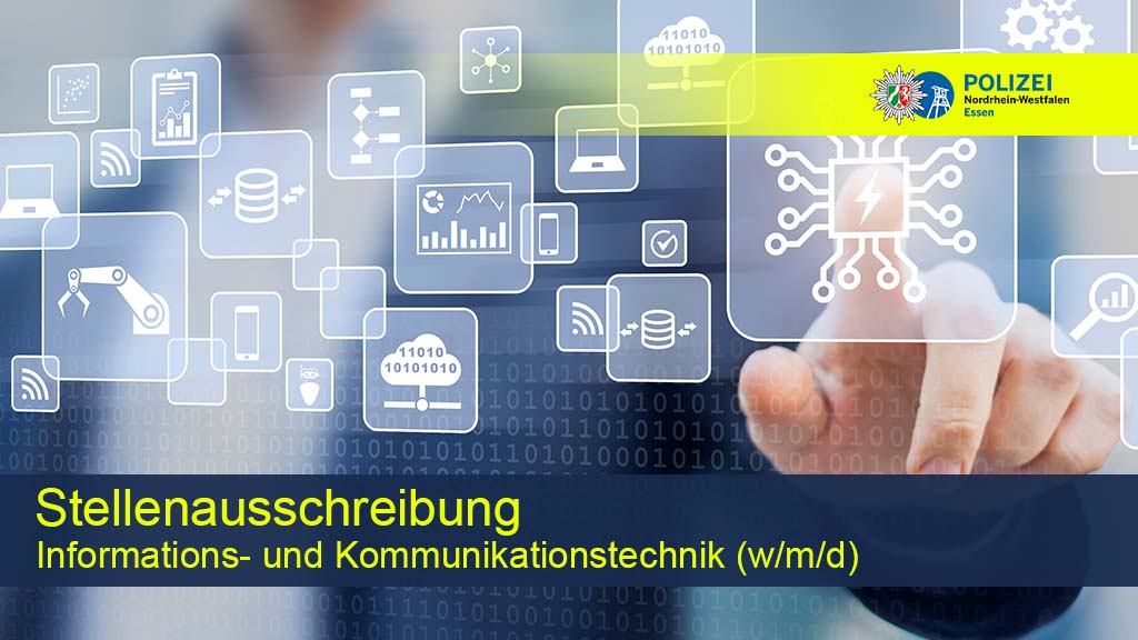 Stellenausschreibung Informations- und Kommunikationstechnik 
