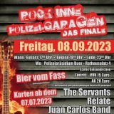 Plakat "Rock inne Polizeigaragen"