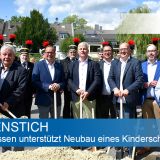 Foto Spatenstich Kinderschutzhaus mit Polizeipräsident Stüve und OB Kufen