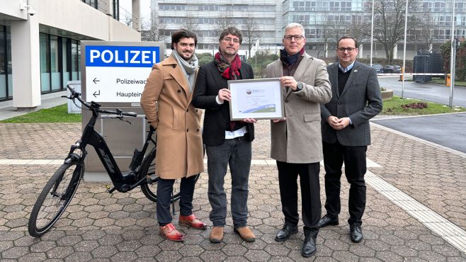 Fahrradfreundlicher Arbeitgeber Polizei Essen