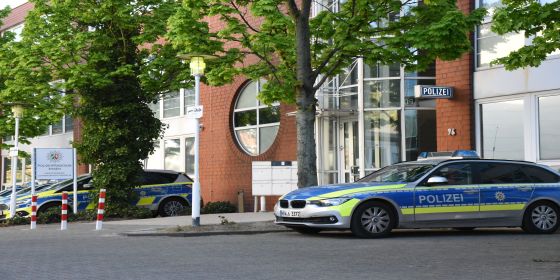 Gebäude der Polizeiwache in Altenessen
